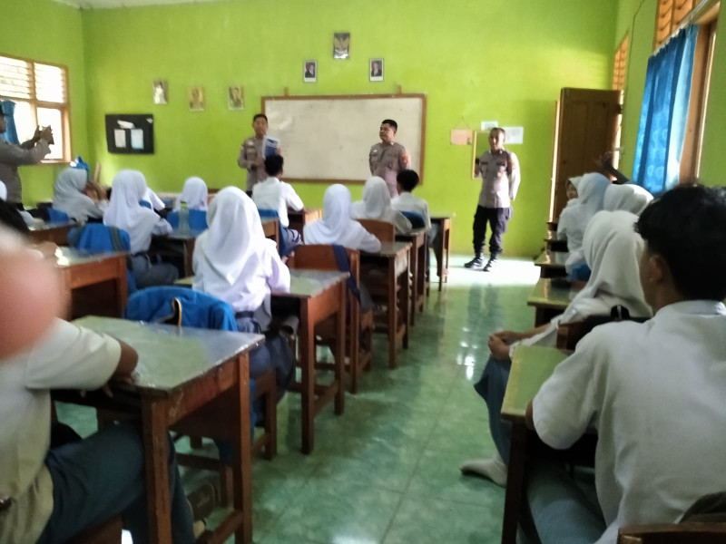 Sosialisasi Kenakalan Remaja oleh Polres Pesawaran