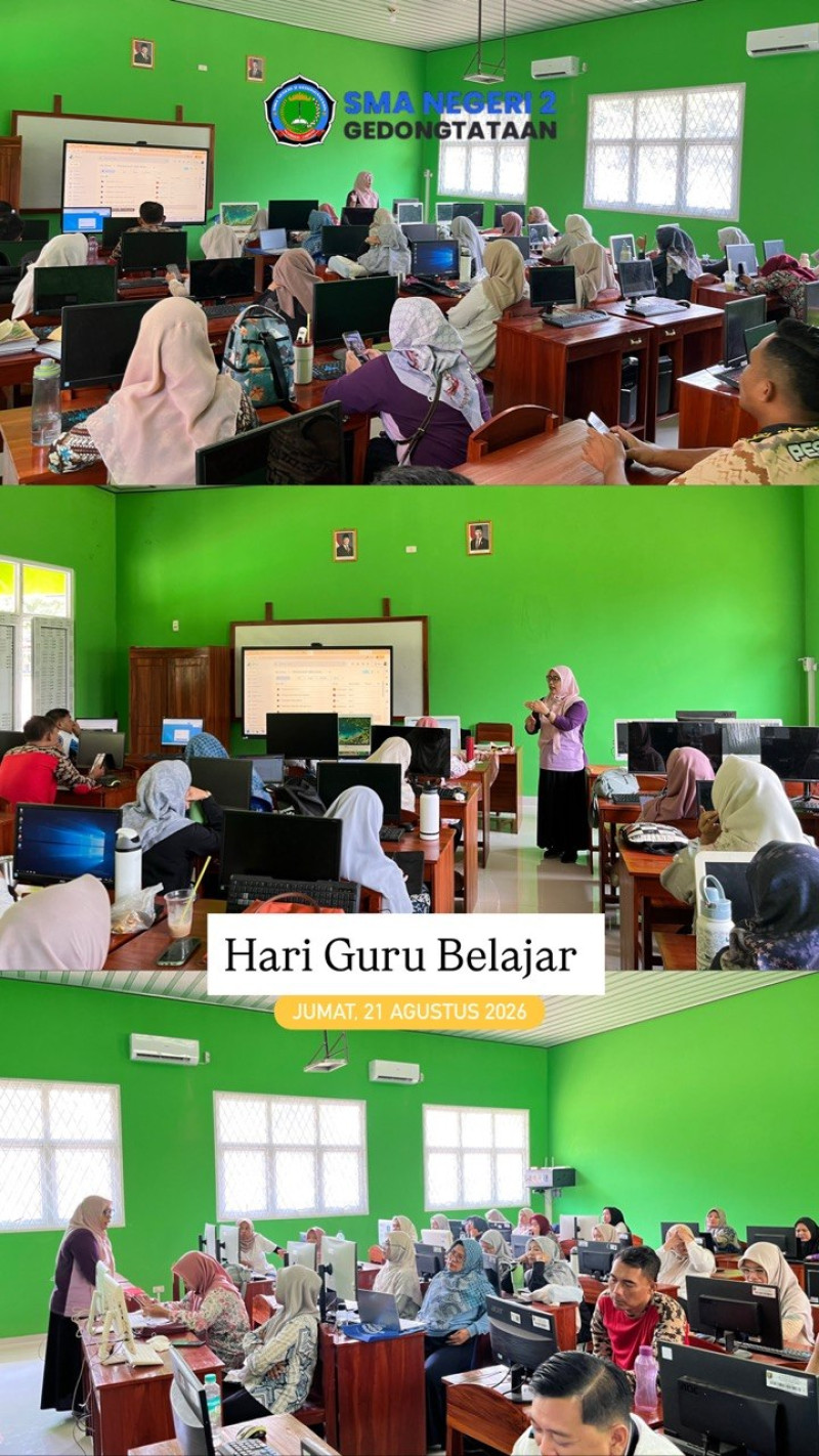 Kegiatan Hari belajar guru 21 Agustus 2026
